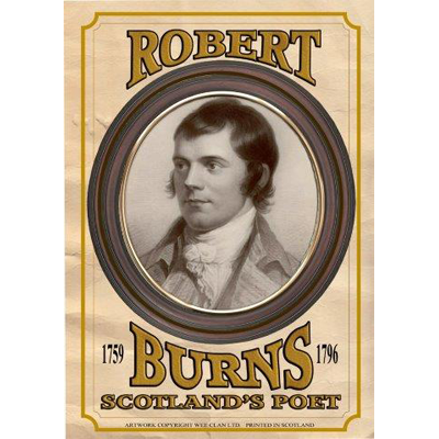 Poster - Burns Portrait 4 (Prices depending on size)